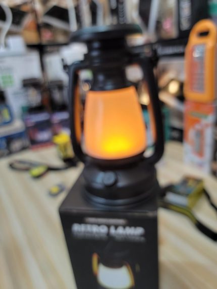 Retro Lantern Lamp LY 16B – Multicolor Light & Type-C Charging