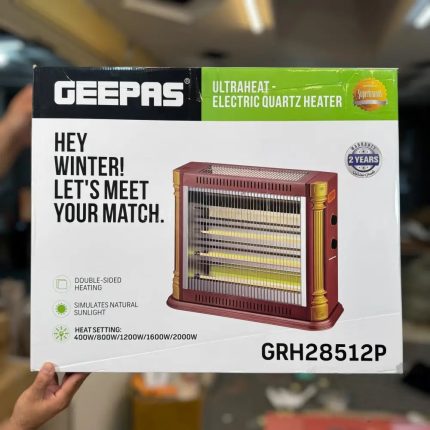 Geepas UltraHeat Electric Quartz Heater 1