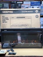 Geepas Real Log Flame Effect Electric Heater 28583 13