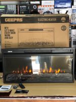 Geepas Real Log Flame Effect Electric Heater 28583 2