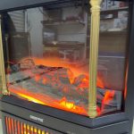 Geepas Quartz Tube Log Flame Effect Electric Heater 28580 3