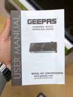 Geepas Thermopro Wifi PTC Ceramic Wall Heater 28588 12