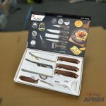 Kuke 6 Piece Knives Set with Stand Stainless Steel 5