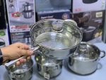 Berghome Line 16 Pieces Cookware Set Stainless Steel 8