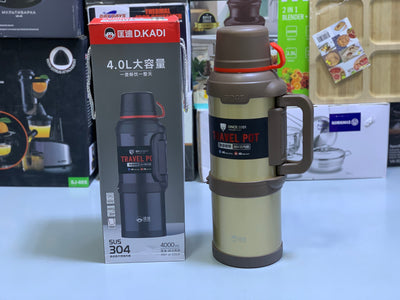 D Kadi Travel Pot Water Bottle 4000ml Stainless Steel SUS 304 Hot and Cool 24 hours 34