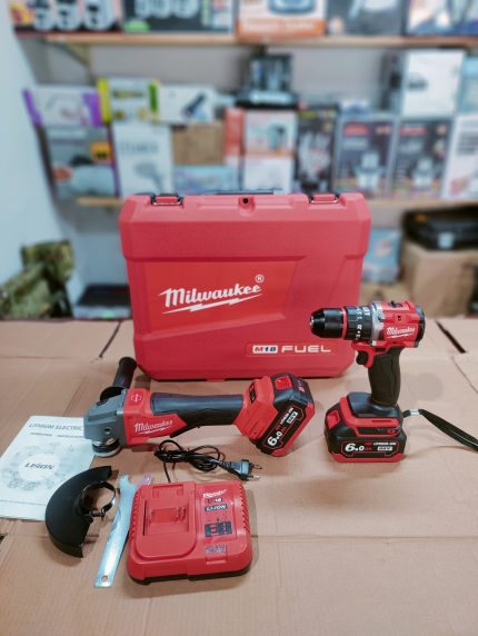 Milwaukee 2in 1 m18 Fuel Drill & Grinder 88V 1