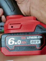 Milwaukee 2in 1 m18 Fuel Drill & Grinder 88V 17