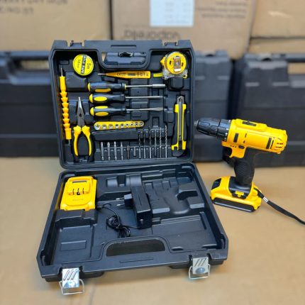 Lot Imported 33 Piece Drill Machine with Tools Kit 1