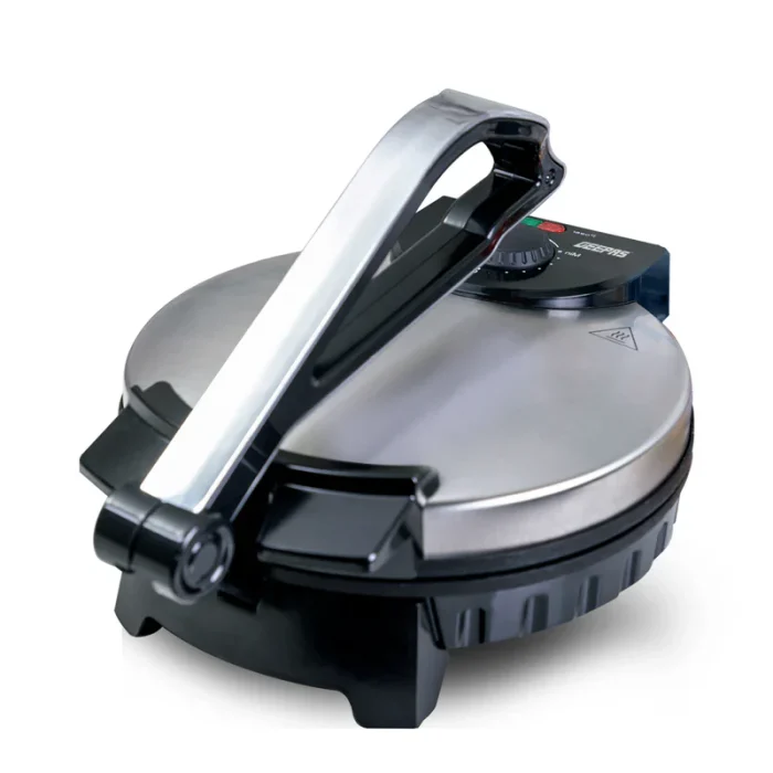 Geepas GCM6125 10 Inch Chapathi Maker | 1200W Roti Maker with Non-Stick ...